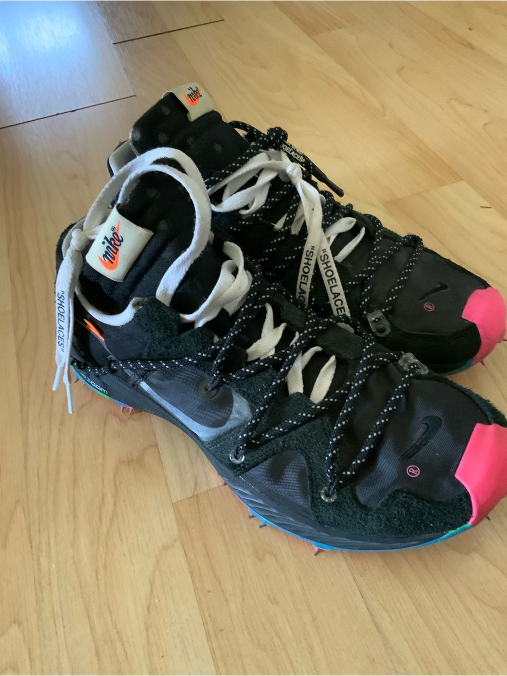 Off-White Nike Air Zoom Terra Kiger women’s Trail Runners Size 10.5 - Picture 6 of 11